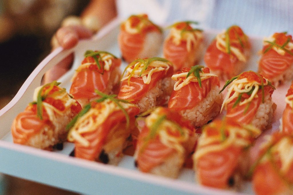 chirashi estilos de sushi
