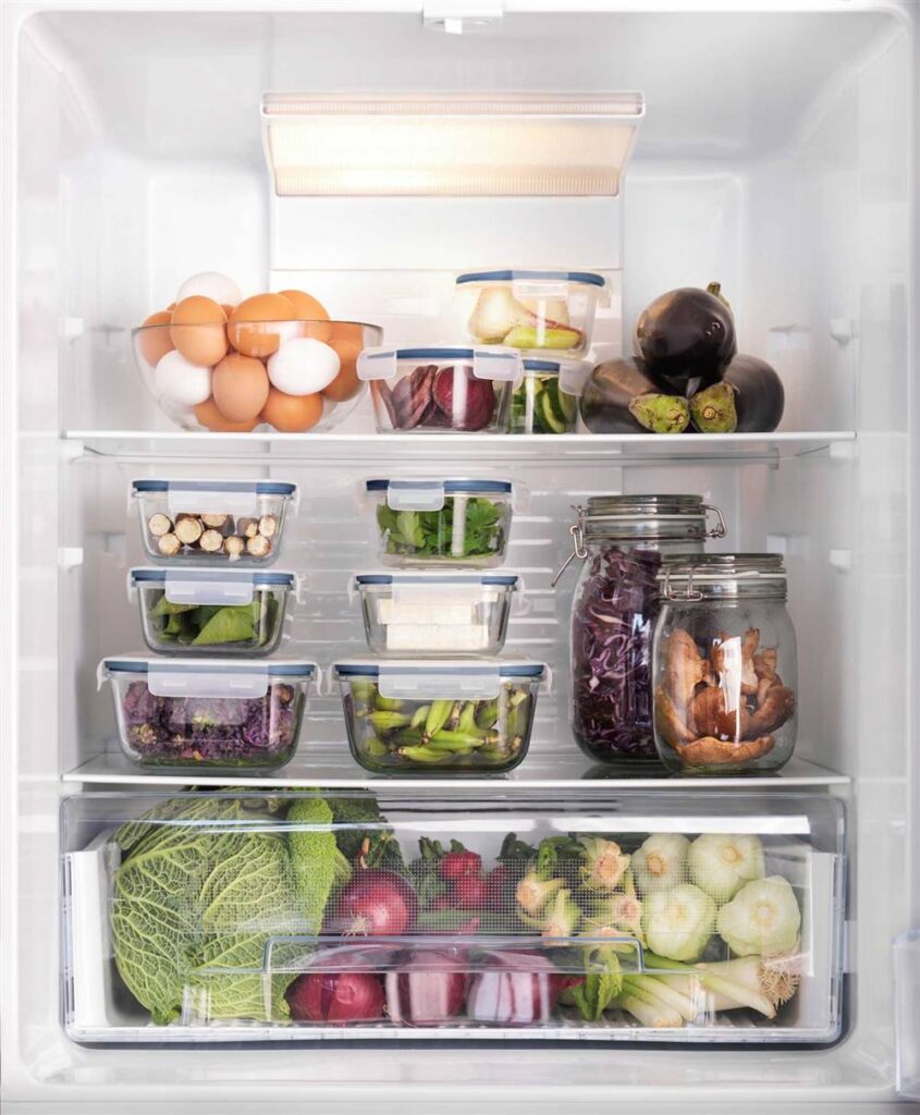 organización en la cocina